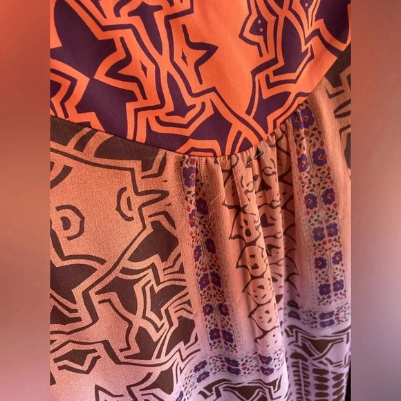 Diane Von Furstenberg Dress Women’s 4 Silk Tanaka Tunic Tapestry - Picture 11 of 11